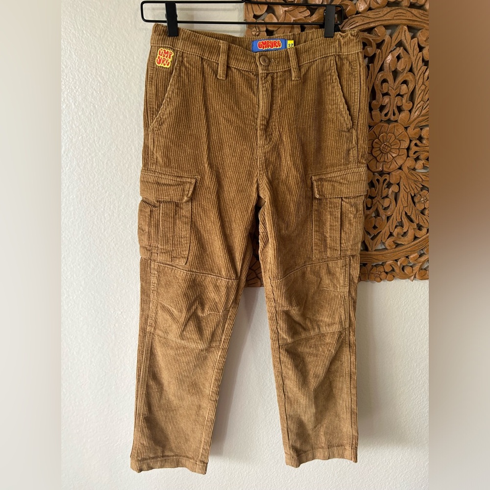 Empyre tobacco corduroy cargo pants